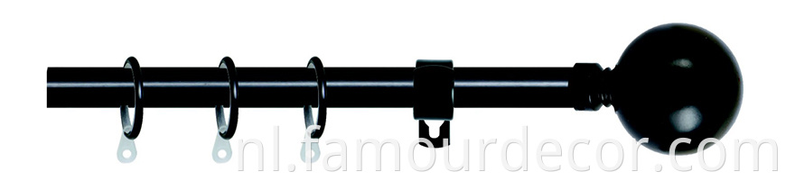 60 Mm Metal Ball Curtain Rod